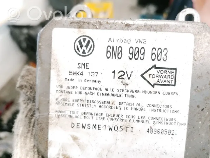 Volkswagen Sharan Centralina/modulo airbag 6N0909603