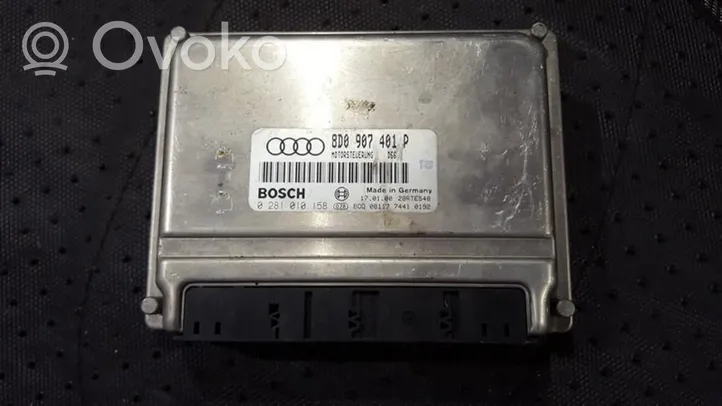 Audi A4 S4 B5 8D Sterownik / Moduł ECU 8d0907401p