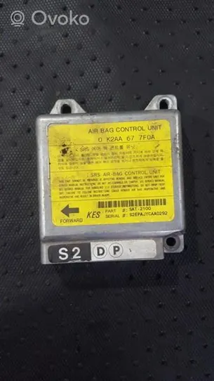 KIA Shuma Airbag control unit/module 0K2AA677F0A