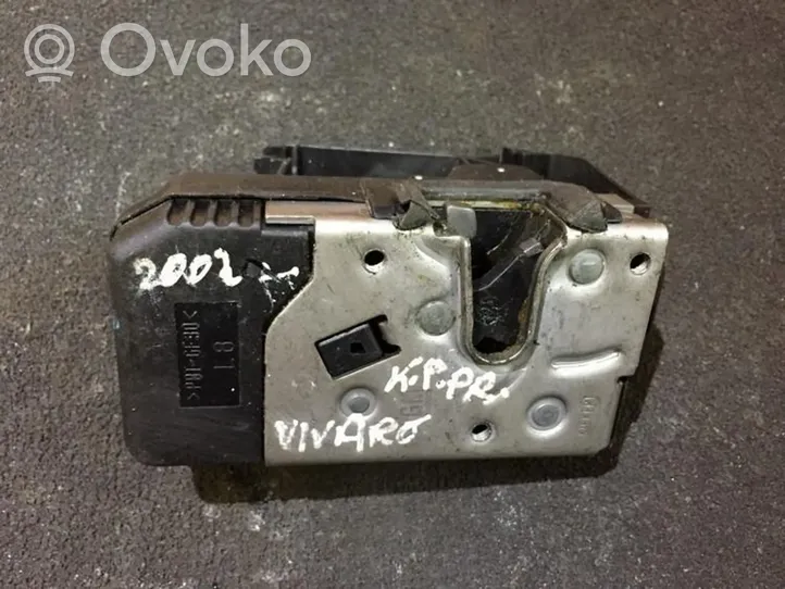 Opel Vivaro Serrure de porte avant 91166228