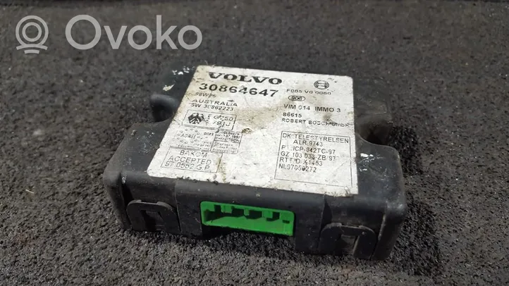 Volvo S40, V40 Moduł / Sterownik immobilizera 30864647