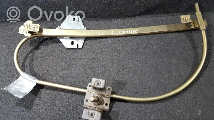 Renault 19 Sliding door window regulator with motor 730916424