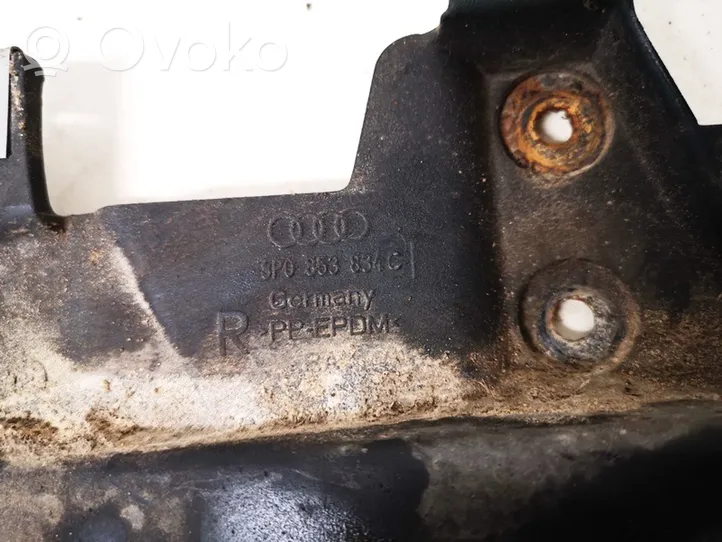 Audi A3 S3 8P Aizmugurējais dubļusargs 8p0853834c