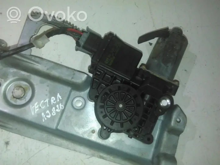 Opel Vectra B Front door window regulator motor 90520228