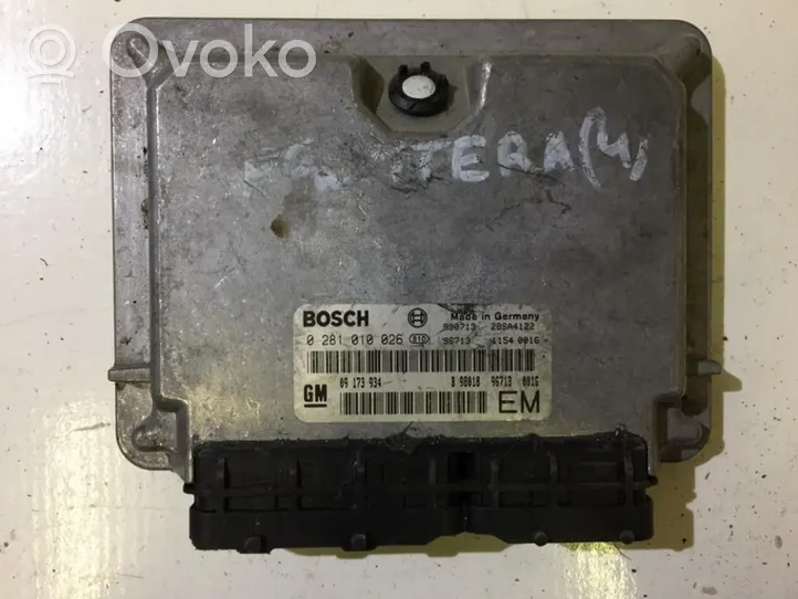 Opel Frontera B Sterownik / moduł ABS 0281010026