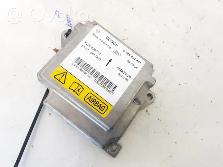 Land Rover Range Rover L322 Module de contrôle airbag 0285001401