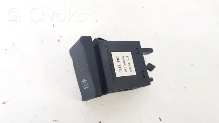 Audi 100 S4 C4 Interruptor de la calefacción de la luna/parabrisas 4A0941503