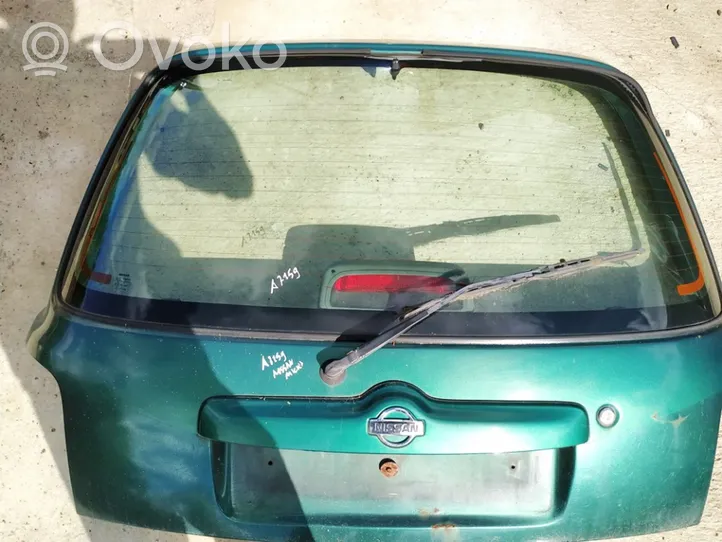 Nissan Micra Galinis dangtis (bagažinės) zalias