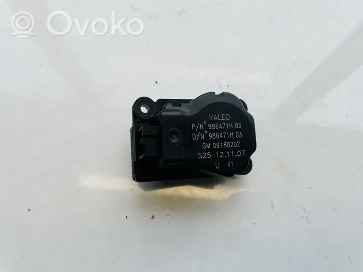 Opel Signum Oro sklendės varikliukas 09180202