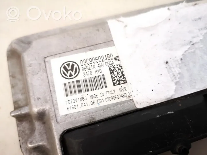 Volkswagen Golf VI Calculateur moteur ECU 03c906024bd