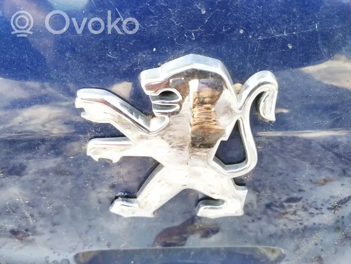 Peugeot 307 Gamintojo ženkliukas 