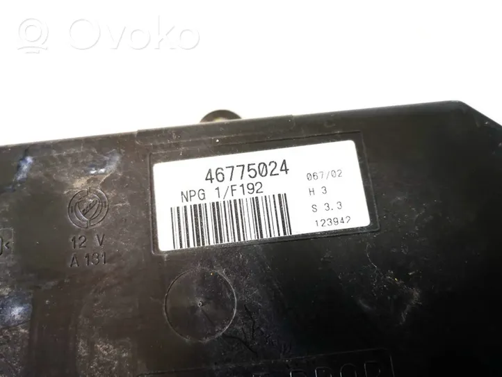 Fiat Stilo Durų elektronikos valdymo blokas 46775024