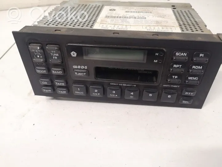 Chrysler Voyager Panel / Radioodtwarzacz CD/DVD/GPS p04704345g