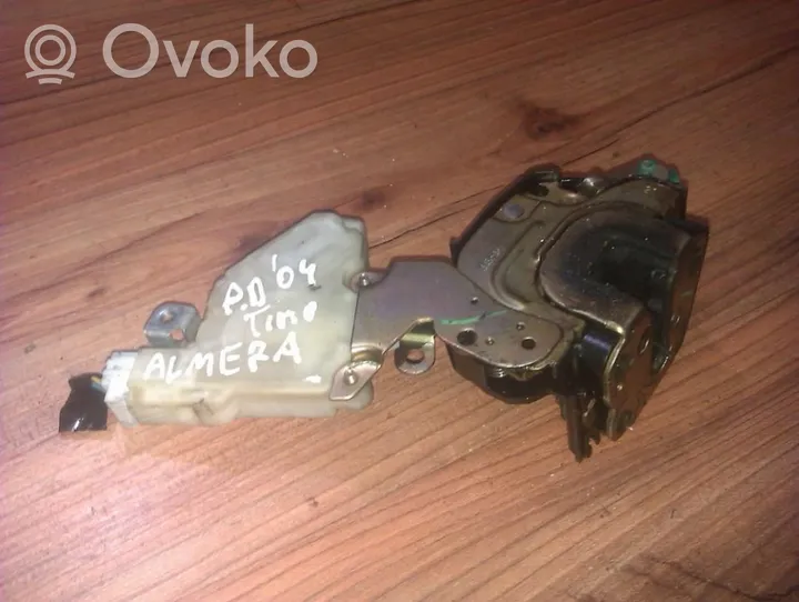 Nissan Almera Tino Zamek drzwi przednich 8055261u66