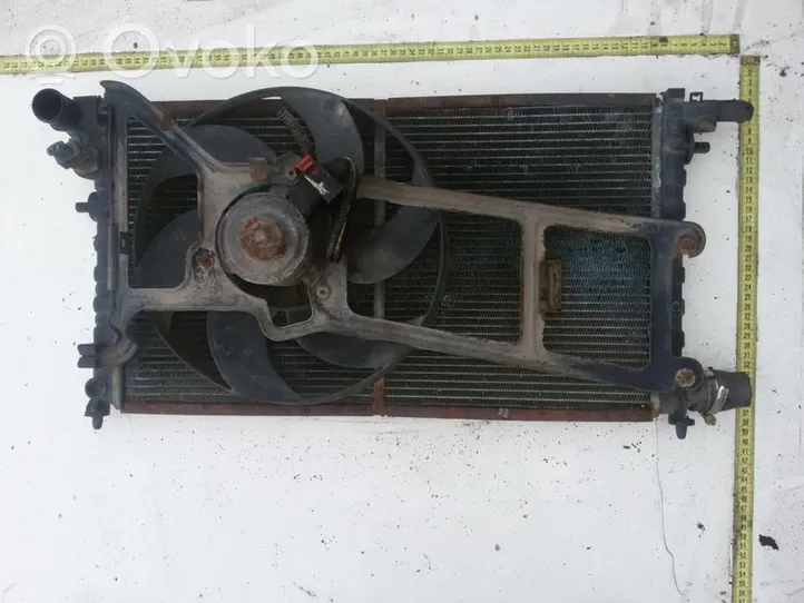 Citroen Saxo Radiator cooling fan shroud 