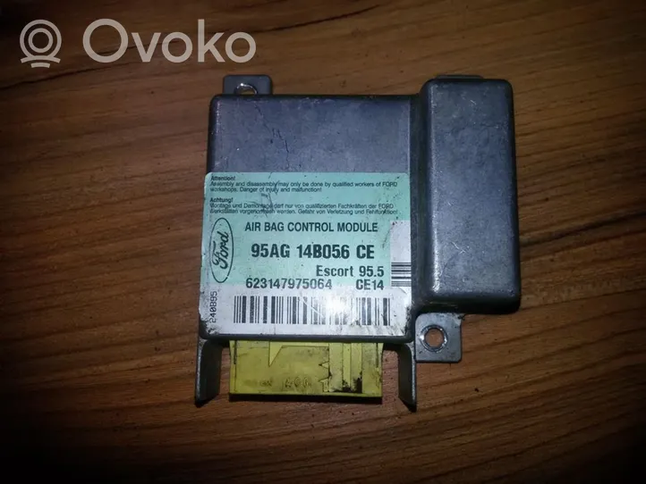 Ford Escort Airbag control unit/module 95ag14b056ce