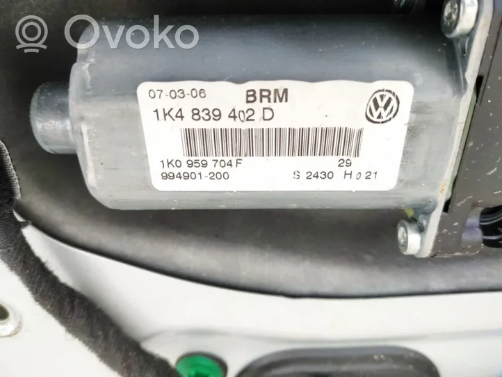 Volkswagen Golf V Moteur de lève-vitre de porte arrière 1k4839402d