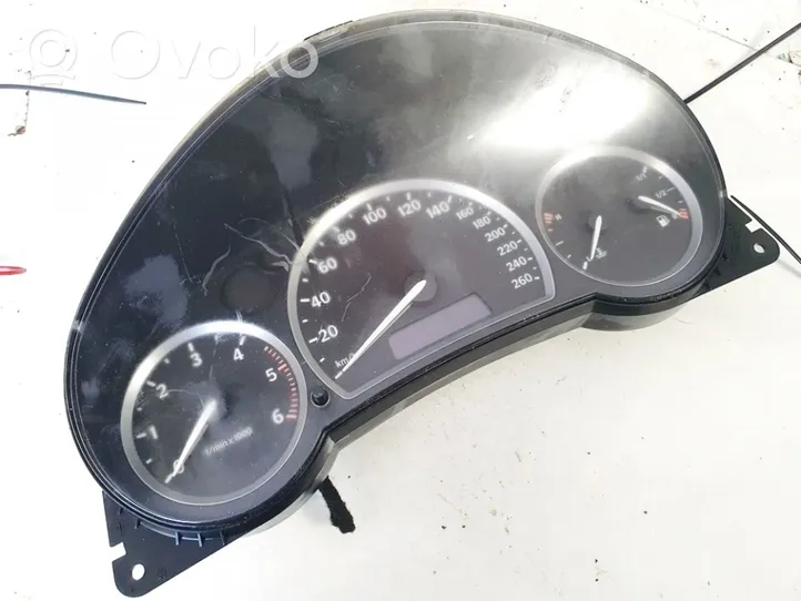 Saab 9-3 Ver2 Tachimetro (quadro strumenti) 0263625015