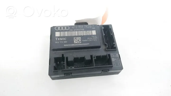 Audi A6 Allroad C6 Door control unit/module 4F0959792B