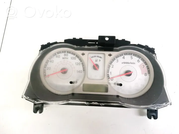 Nissan Note (E11) Speedometer (instrument cluster) 6204606