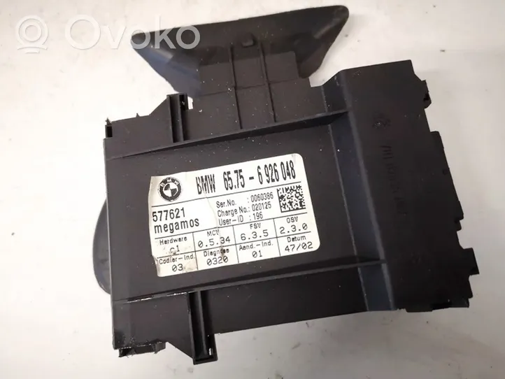 BMW 7 E65 E66 Alarm control unit/module 65756926048