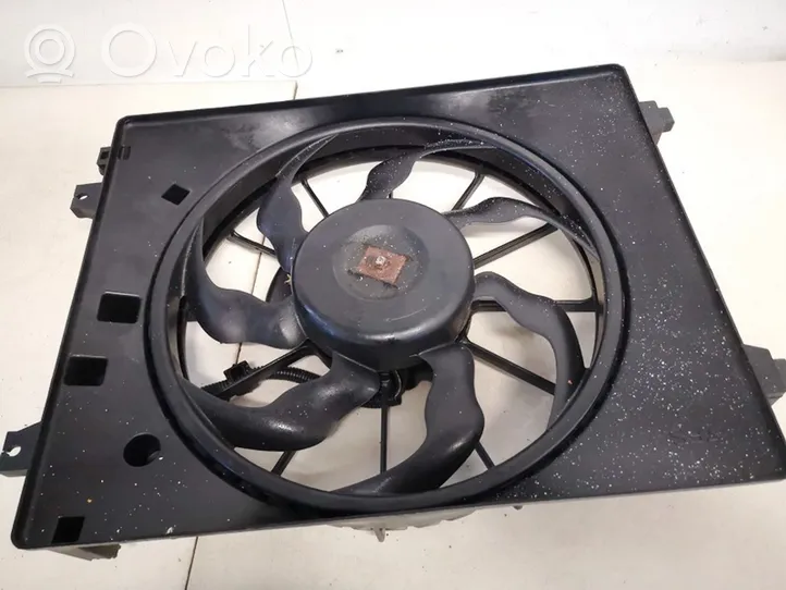 Hyundai ix 55 Radiator cooling fan shroud 