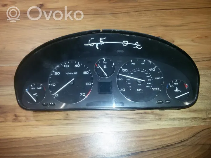 Peugeot 607 Compteur de vitesse tableau de bord 9629598280