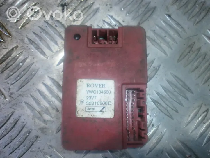 Rover 214 - 216 - 220 Other control units/modules YWC104500