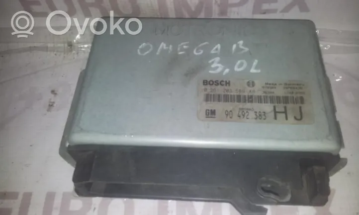 Opel Omega B1 Sterownik / Moduł ECU 0261203589