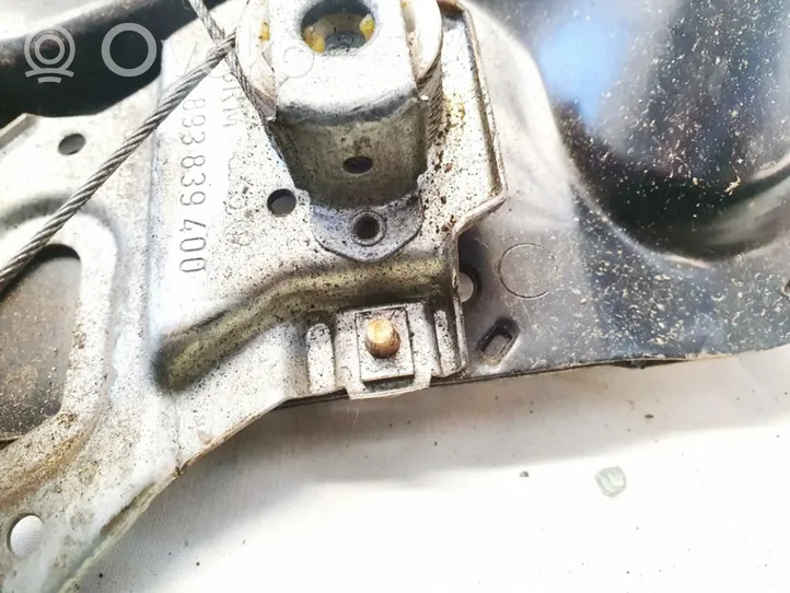 Audi 80 90 S2 B4 Mécanisme de lève-vitre avec moteur 893839400