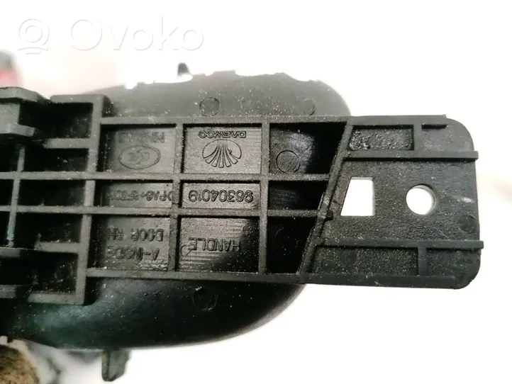 Daewoo Lanos Maniglia interna per portiera anteriore 96304019