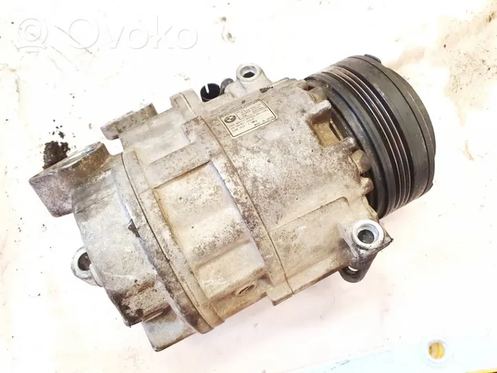 BMW X5 E53 Ilmastointilaitteen kompressorin pumppu (A/C) 6452691800003