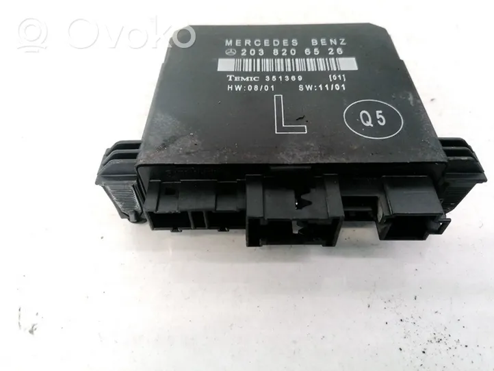 Mercedes-Benz C W203 Module confort 2038206526