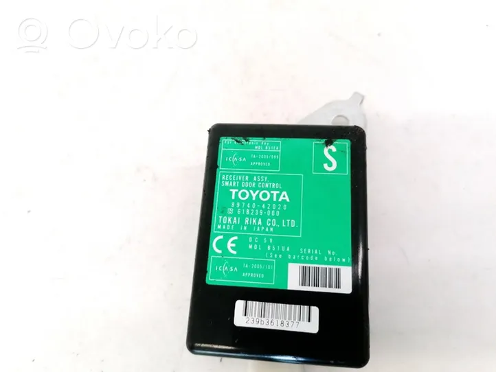 Toyota RAV 4 (XA30) Sterownik / Moduł drzwi 89740472020