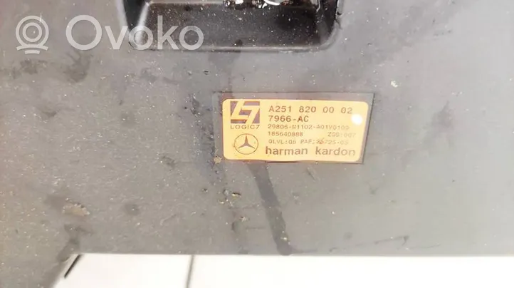 Mercedes-Benz R W251 Subwoofer-bassokaiutin a2518200002