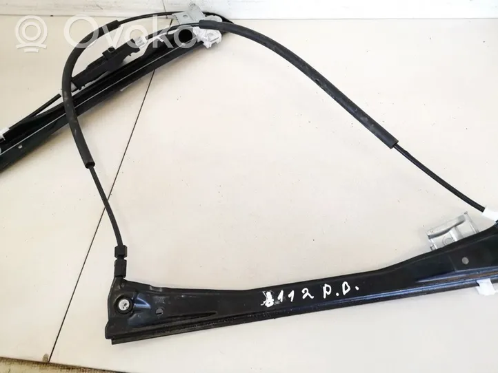 Hyundai Getz Sliding door window regulator with motor 606000se4634