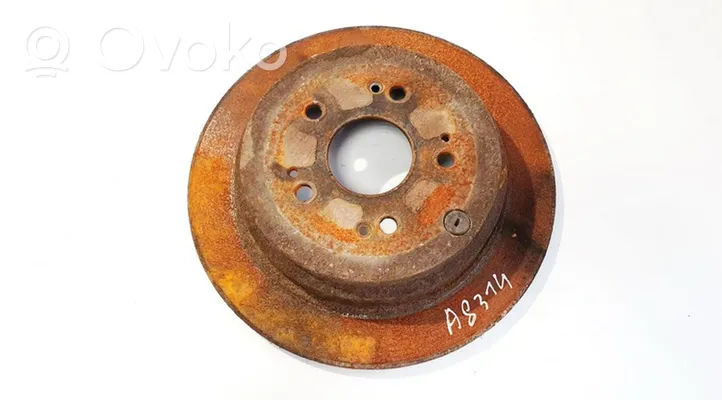 Honda CR-V Rear brake disc neventiliuojamas