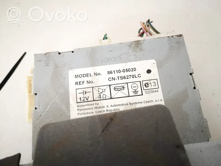 Toyota Avensis T250 Monitori/näyttö/pieni näyttö 8611005020