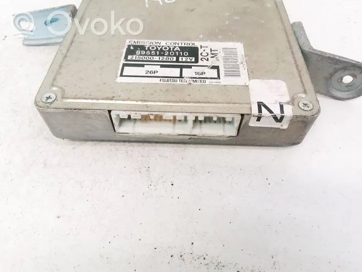 Toyota Carina T190 Calculateur moteur ECU 8955120110