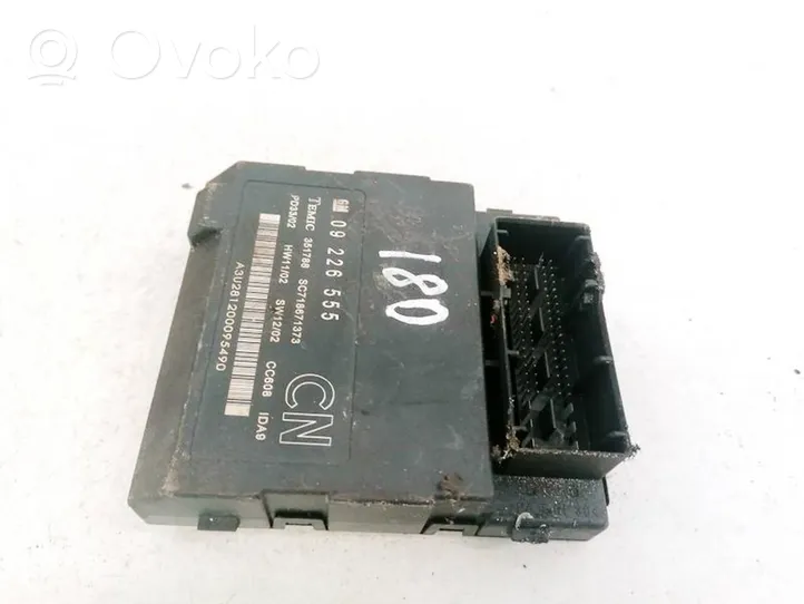 Opel Vectra C Module confort 09226555