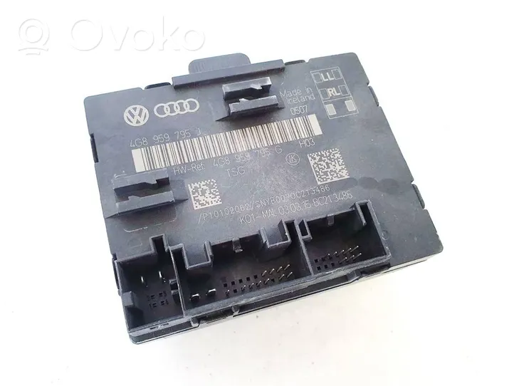 Audi A7 S7 4G Oven ohjainlaite/moduuli 4g8959795j