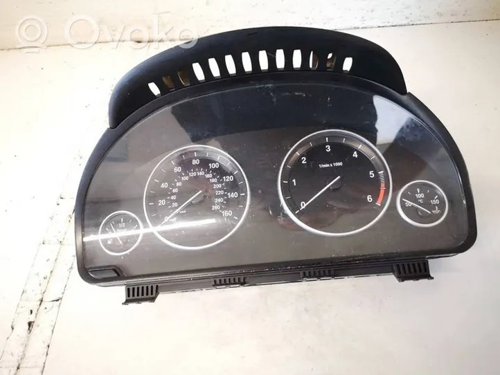 BMW 5 GT F07 Compteur de vitesse tableau de bord 928048501