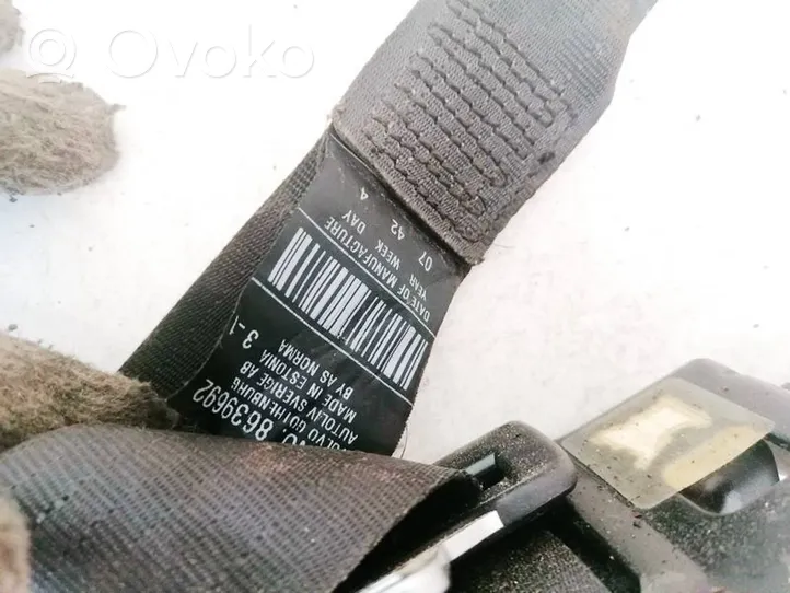 Volvo S40 Ceinture de sécurité avant 8639692