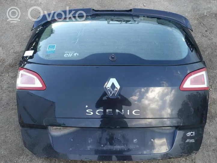 Renault Scenic III -  Grand scenic III Portellone posteriore/bagagliaio juodas
