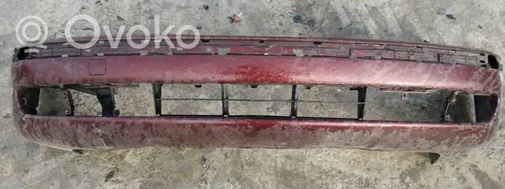 BMW 5 E39 Front bumper raudonas