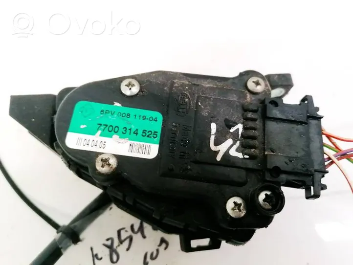 Opel Movano A Accelerator throttle pedal 7700314525