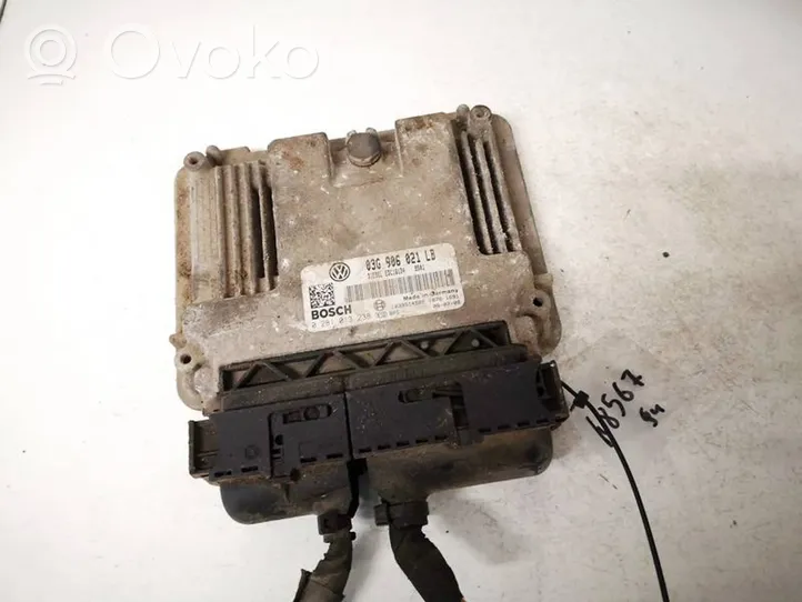 Skoda Octavia Mk2 (1Z) Calculateur moteur ECU 03g906021lb