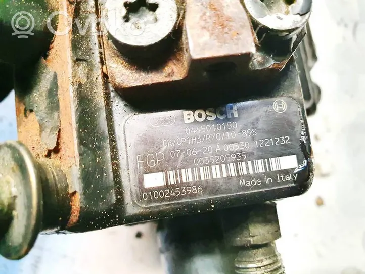 Fiat Doblo Pompe d'injection de carburant à haute pression 0445010150