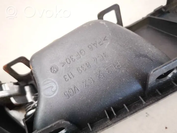 Volkswagen PASSAT B6 Galinė atidarymo rankenėlė vidinė 3c4839113