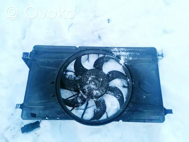 Volvo V50 Radiator cooling fan shroud 3135103554